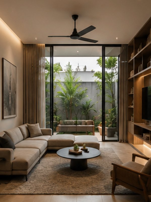 Contemporary Living Portrait